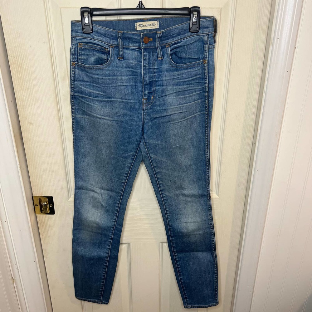 Madewell 10” High-Rise Skinny Skinny Jeans style E9690 Size 27